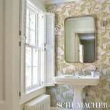 Schumacher Rubus Blush Wallpaper