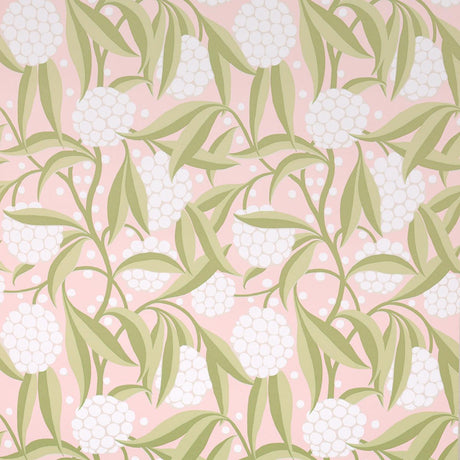 Schumacher Rubus Blush Wallpaper