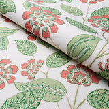 Schumacher Kava Cay Indoor/Outdoor Apricot Fabric