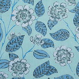 Schumacher Kava Cay Indoor/Outdoor Blues Fabric
