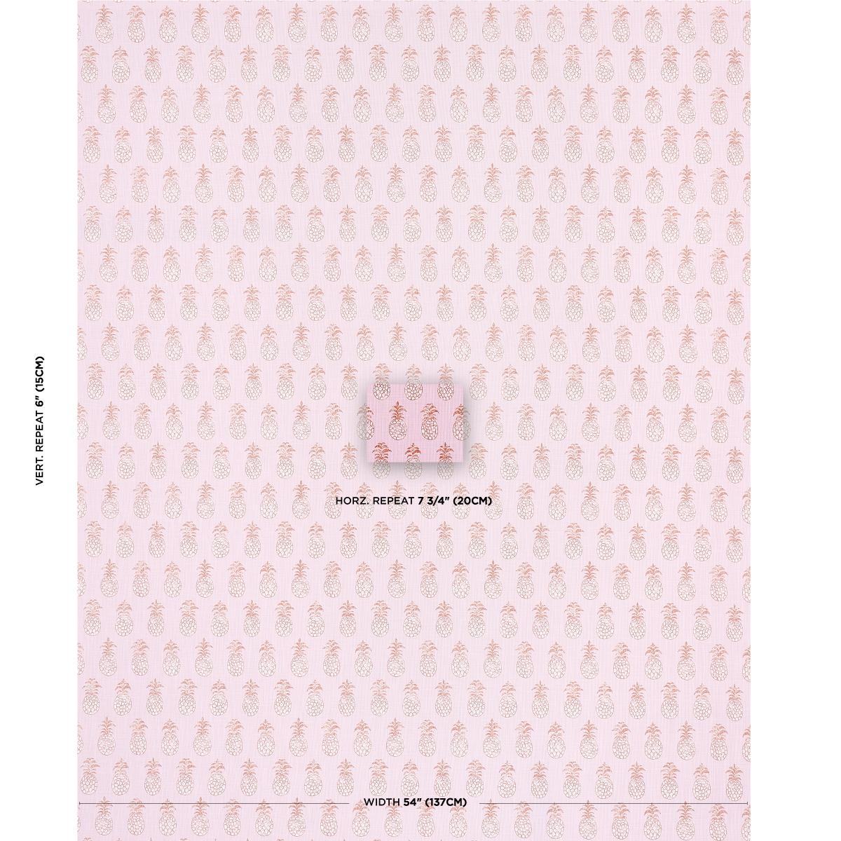 Schumacher Pia Cove Indoor/Outdoor Flamingo Fabric