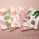 Schumacher Pia Cove Indoor/Outdoor Flamingo Fabric