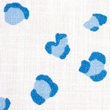 Schumacher Wild At Heart Indoor/ Outdoor Indigo Fabric