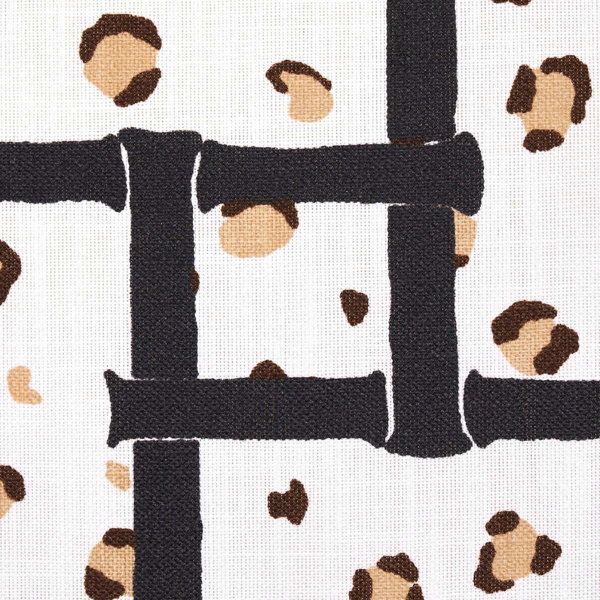 Schumacher Fancy Beast Indoor/ Outdoor Onyx Desert Fabric