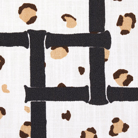 Schumacher Fancy Beast Indoor/ Outdoor Onyx Desert Fabric