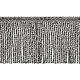 Schumacher Outdoor Boullion Fringe Black Trim