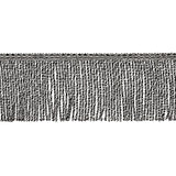 Schumacher Outdoor Boullion Fringe Black Trim