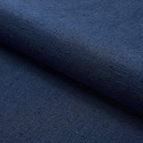 Schumacher Marco Performance Linen Indigo Fabric
