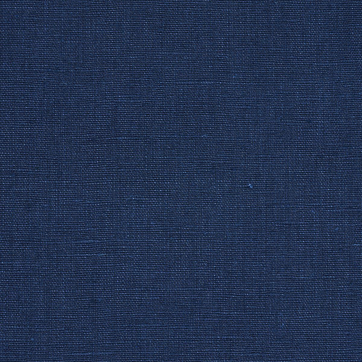 Schumacher Marco Performance Linen Indigo Fabric