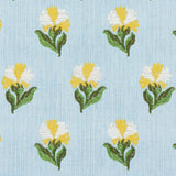 Schumacher Rosina Floral Marigold Fabric