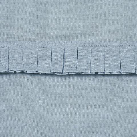Schumacher Dorothy Pleated Linen Chambray Fabric