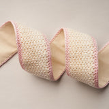 Schumacher Sylvia Crochet Tape Petal Trim