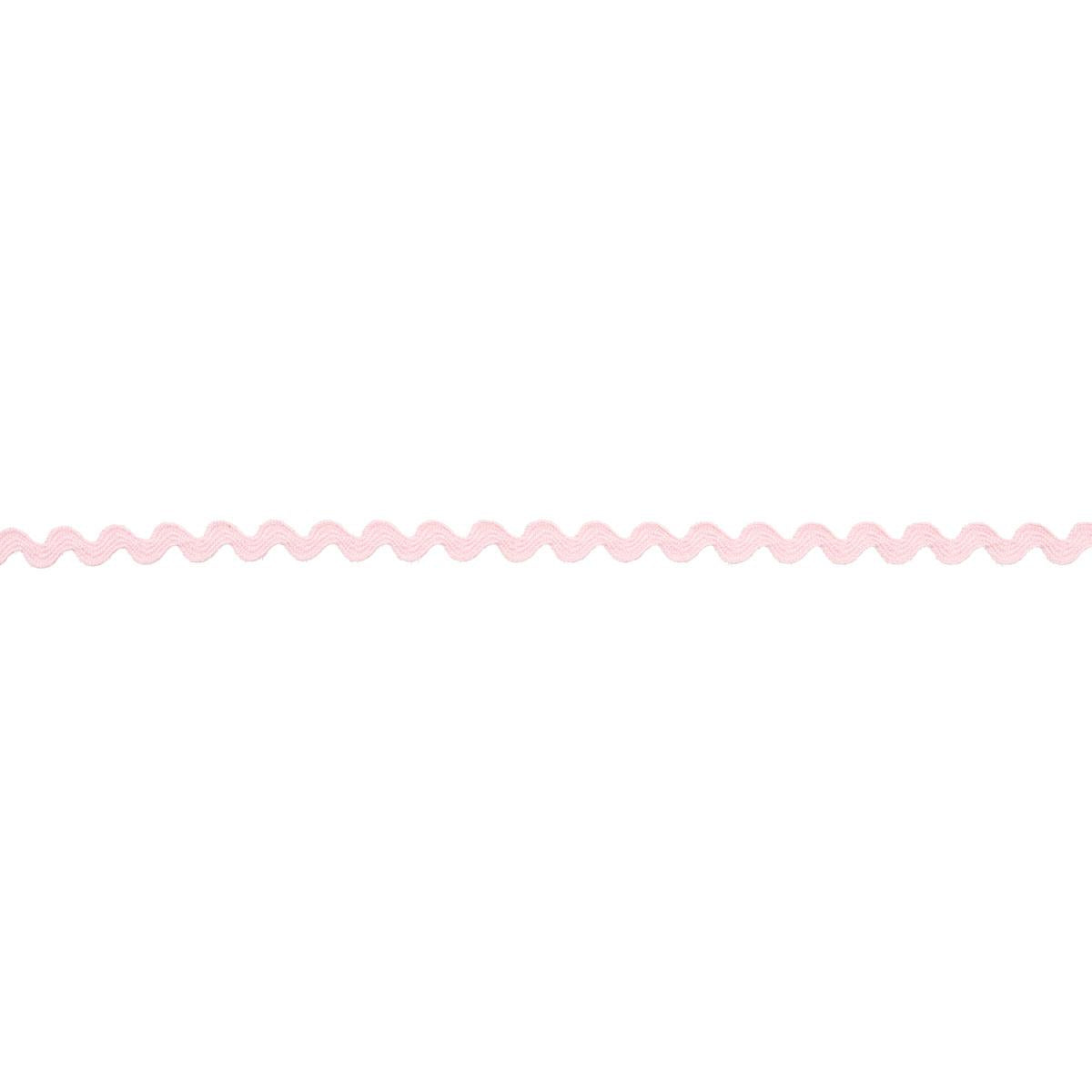 Schumacher Pale Pink Ric Rac Tape Small