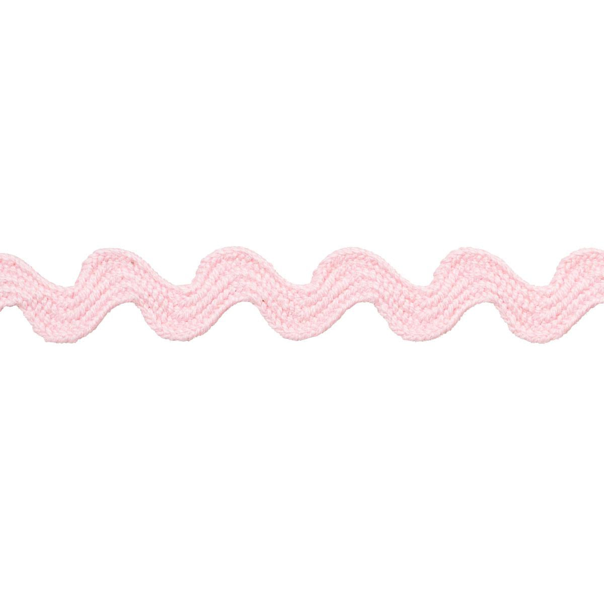 Schumacher Pale Pink Ric Rac Tape Small
