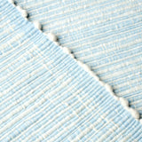Schumacher Zeta Handwoven Texture Sky Fabric
