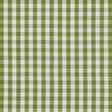 Schumacher Elton Cotton Check Leaf Fabric