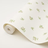 Schumacher Margie Floral Gris Wallpaper