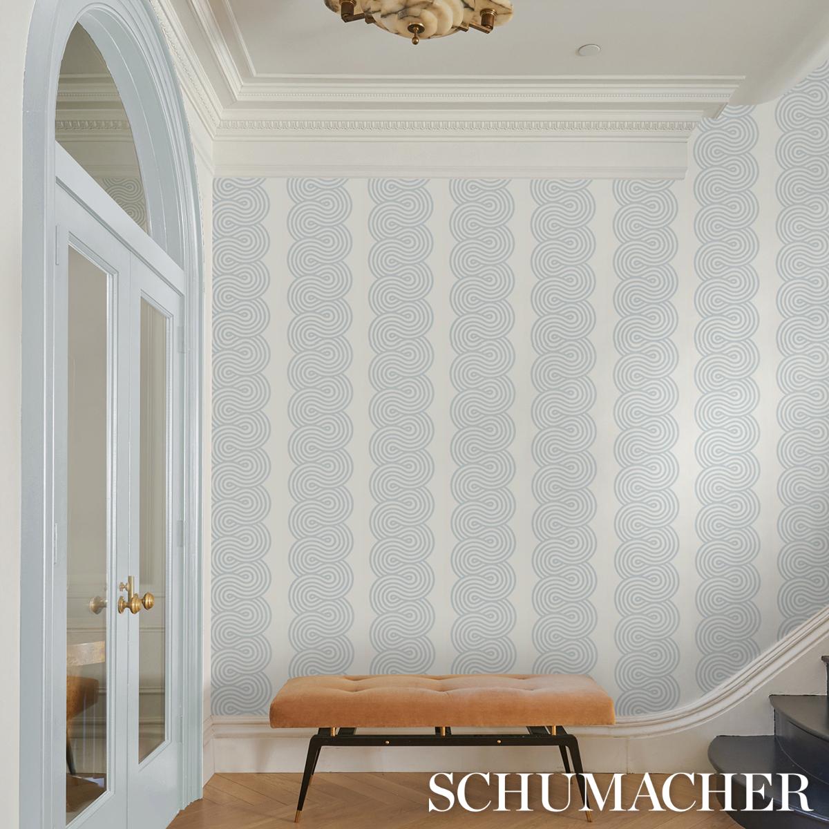 Schumacher Giraldi Sky Wallpaper – DecoratorsBest