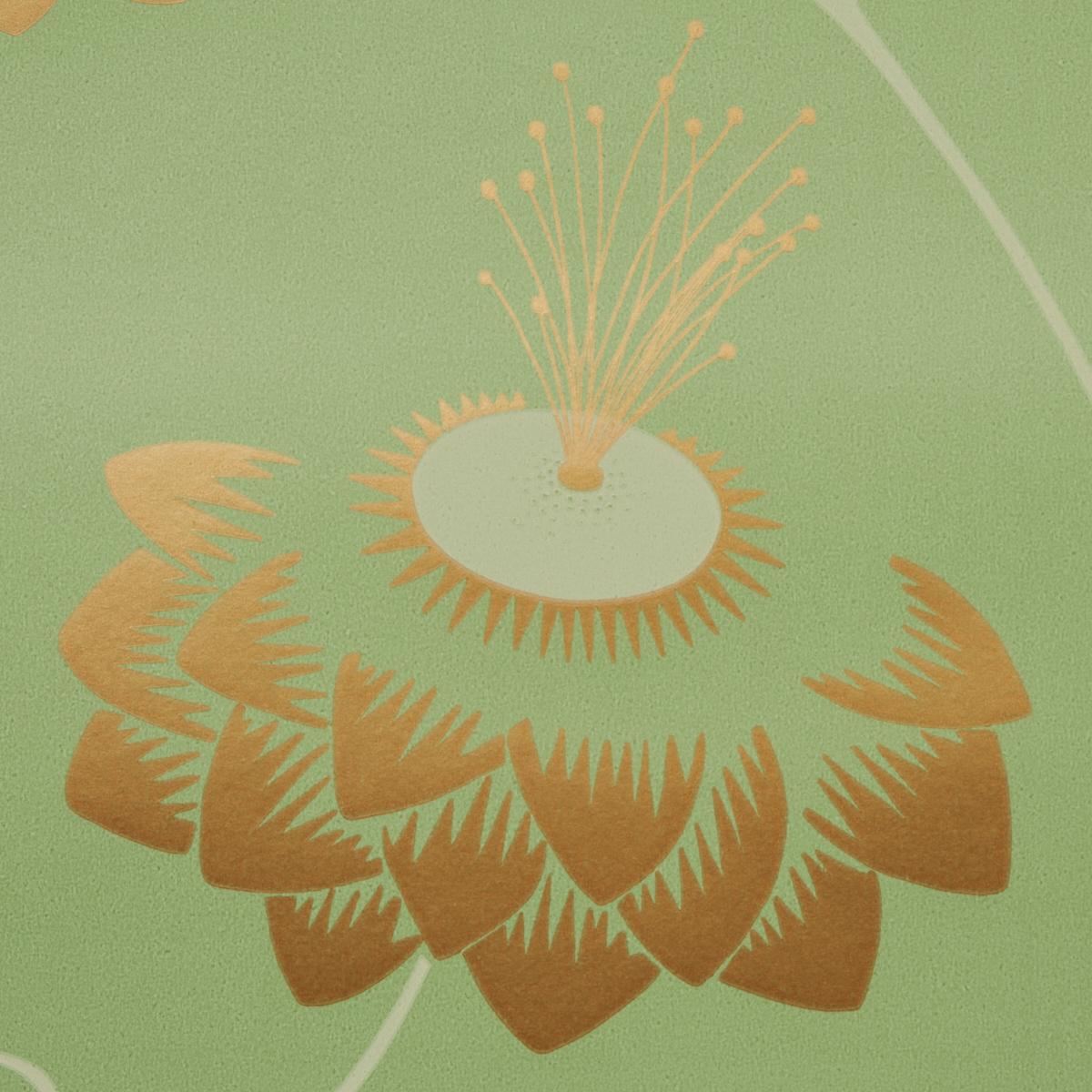 Schumacher Merlin Plough Green Wallpaper