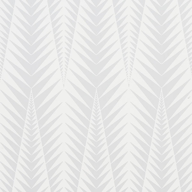 Schumacher Zebra Dove Grey Wallpaper