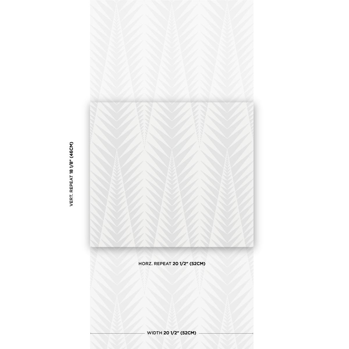 Schumacher Zebra Dove Grey Wallpaper