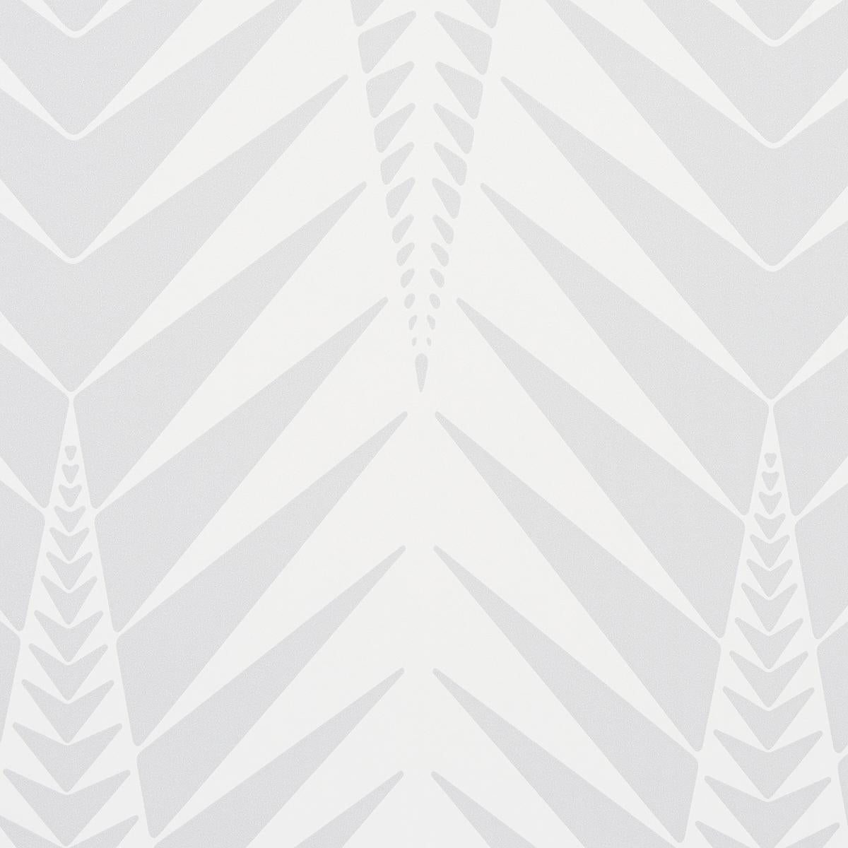 Schumacher Zebra Dove Grey Wallpaper