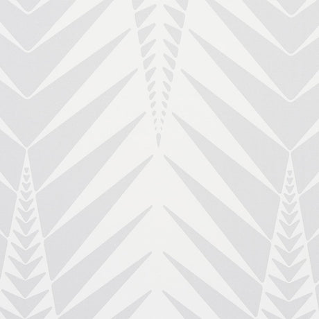 Schumacher Zebra Dove Grey Wallpaper