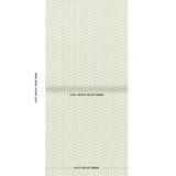 Schumacher Centipede Stripe Pea Wallpaper