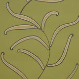 Schumacher Caterpillar Leaf Meadow Green Wallpaper