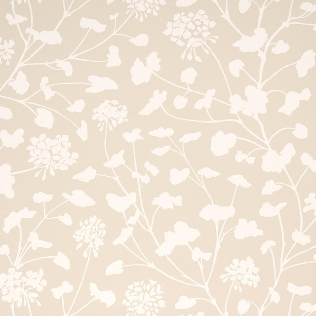 Schumacher Pennick Neutral Wallpaper