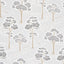 Schumacher Tree River Moonstone Wallpaper