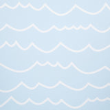Schumacher Waves White On Sky Wallpaper