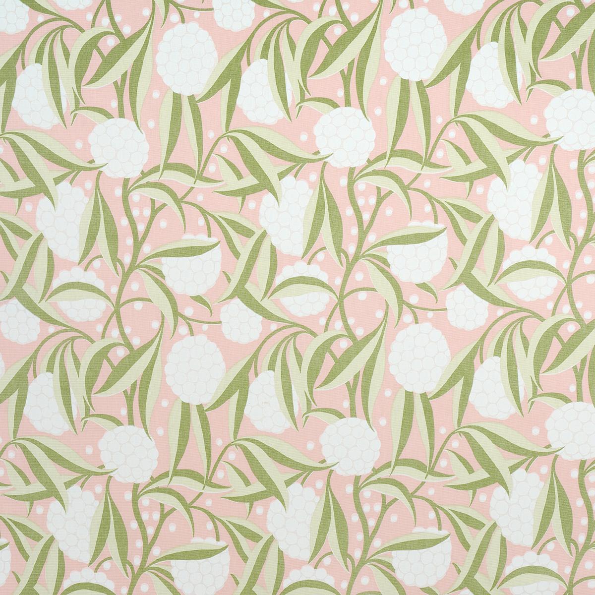 Schumacher Rubus Cotton Linen Blush Fabric