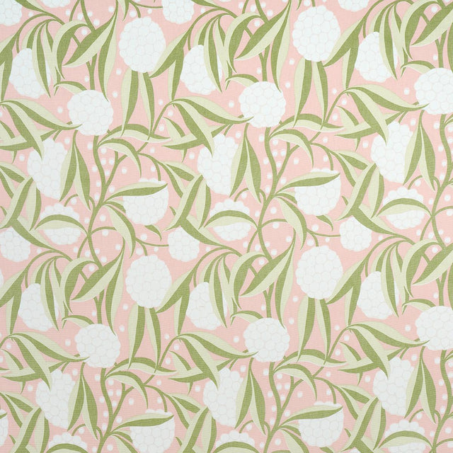 Schumacher Rubus Cotton Linen Blush Fabric