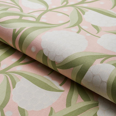 Schumacher Rubus Cotton Linen Blush Fabric
