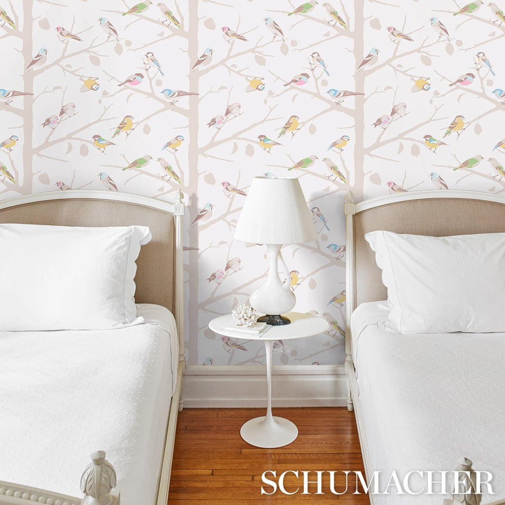 Schumacher A-Twitter Soft Multi Wallpaper