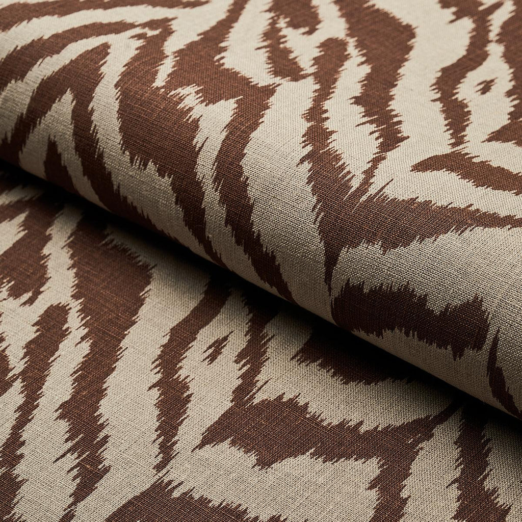 Schumacher Quincy Hand Print Safari Fabric