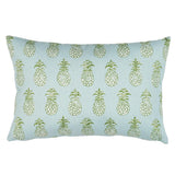 Schumacher Pia Cove I/O Aquamarine 18" x 12" Pillow