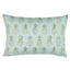 Schumacher Pia Cove I/O Aquamarine 18" x 12" Pillow