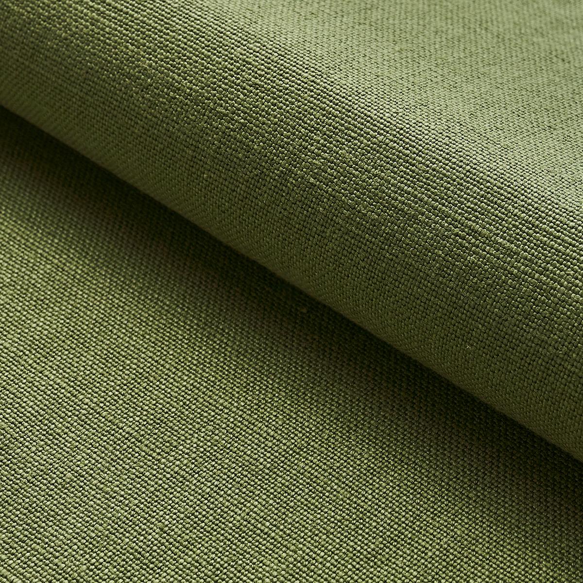 Schumacher Piet Performance Linen Moss Fabric