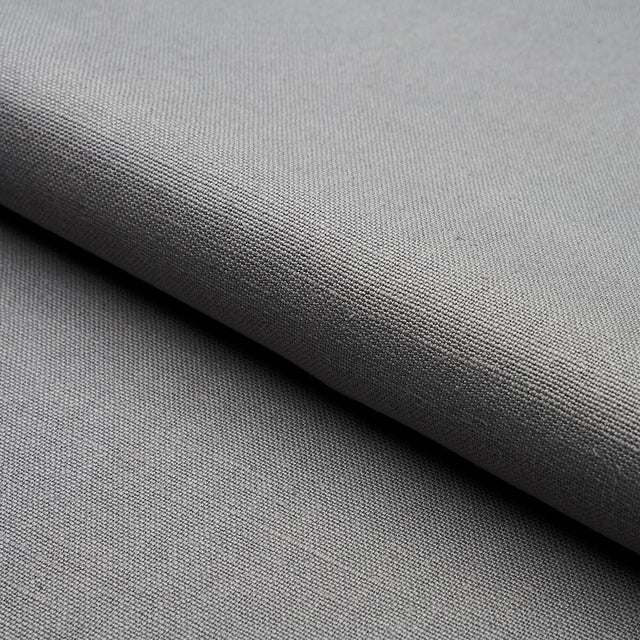 Schumacher Piet Performance Linen Grey Fabric