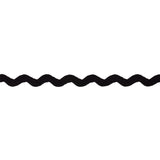Schumacher Black Ric Rac Tape Large