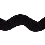 Schumacher Black Ric Rac Tape Large