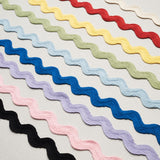 Schumacher Black Ric Rac Tape Large