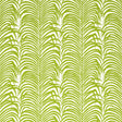 Schumacher Zebra Palm Woven Indoor/Outdoor Green Fabric