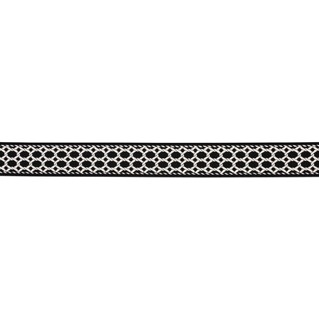 Schumacher Black Lattice Indoor/Outdoor Tape