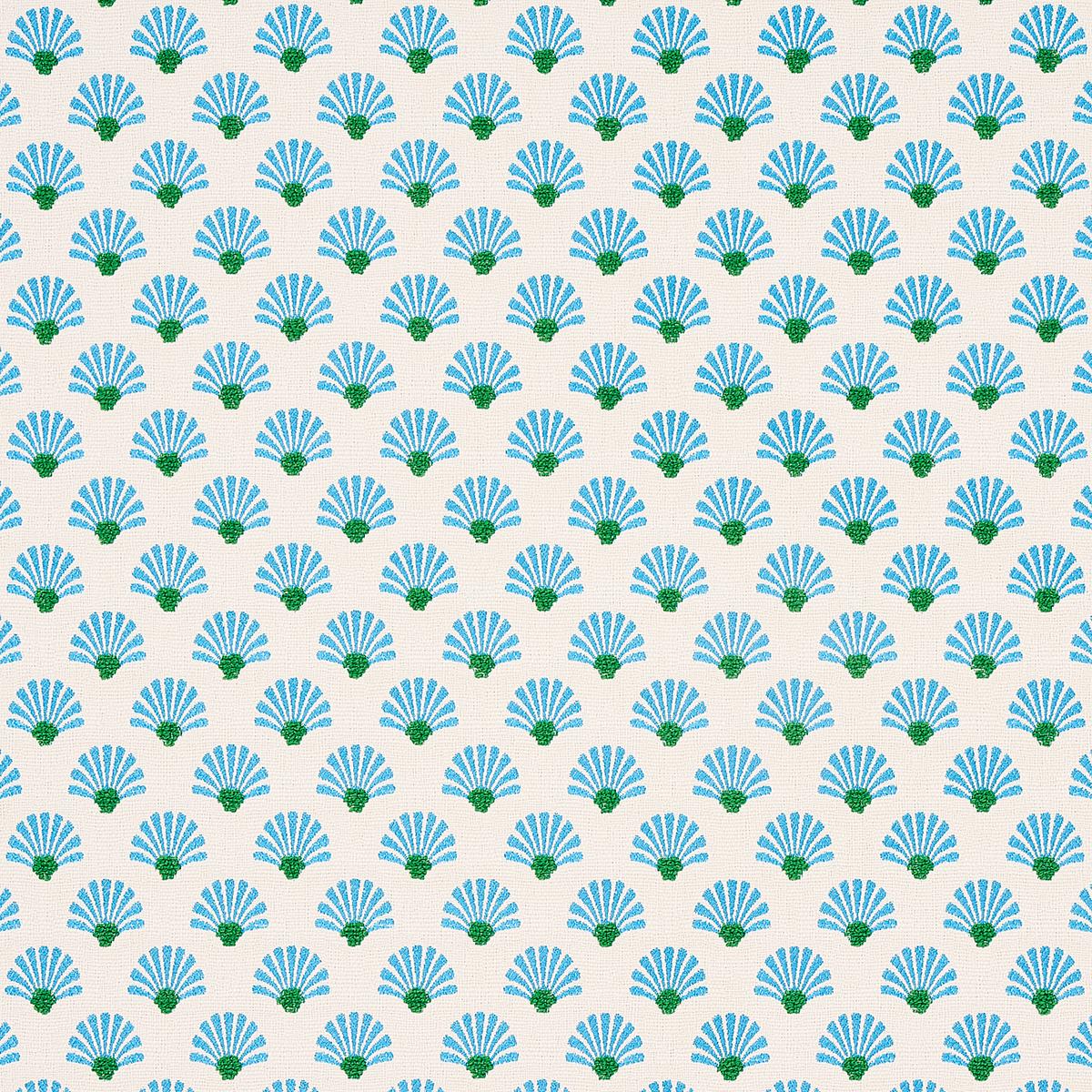 Schumacher Bellini Indoor/Outdoor Lagoon Fabric