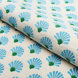 Schumacher Bellini Indoor/Outdoor Lagoon Fabric