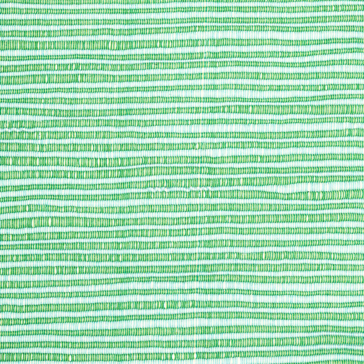 Schumacher Zeta Handwoven Texture Green Fabric