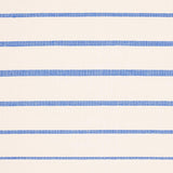 Schumacher Cambaya Handwoven Stripe Blue Fabric